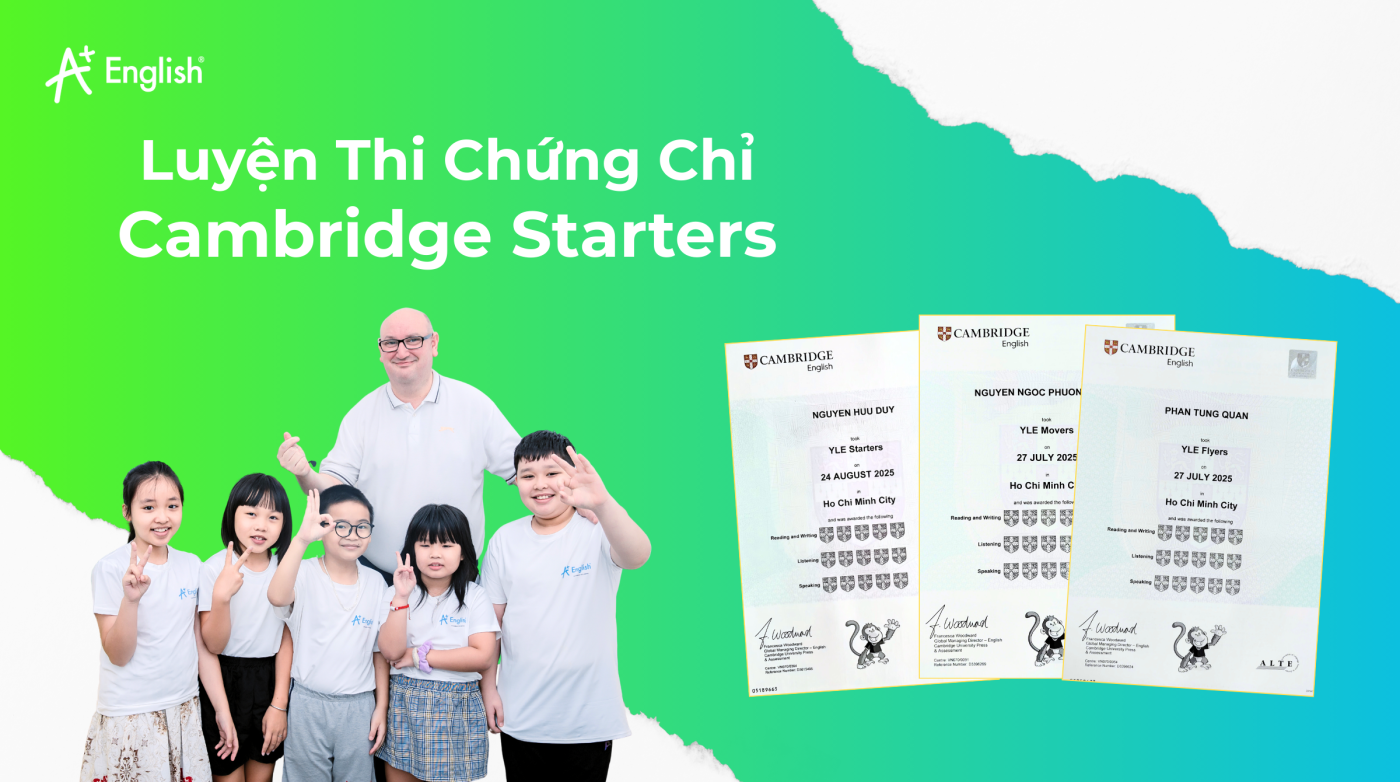 Luyện Thi Chứng Chỉ Cambridge Starters (1)