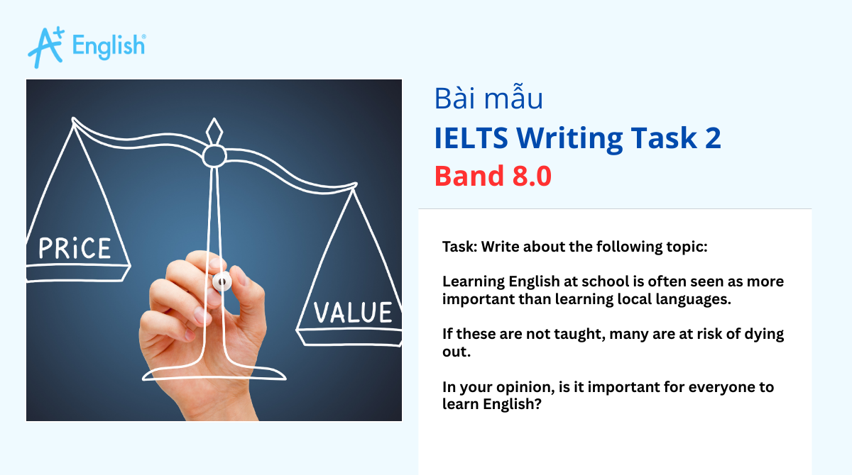 Bài mẫu IELTS Writing Task 2 MOCK TEST 3 Band 8.0
