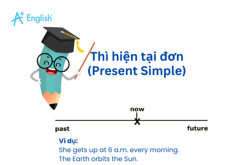 Thì hiện tại đơn (Present Simple) là gì?