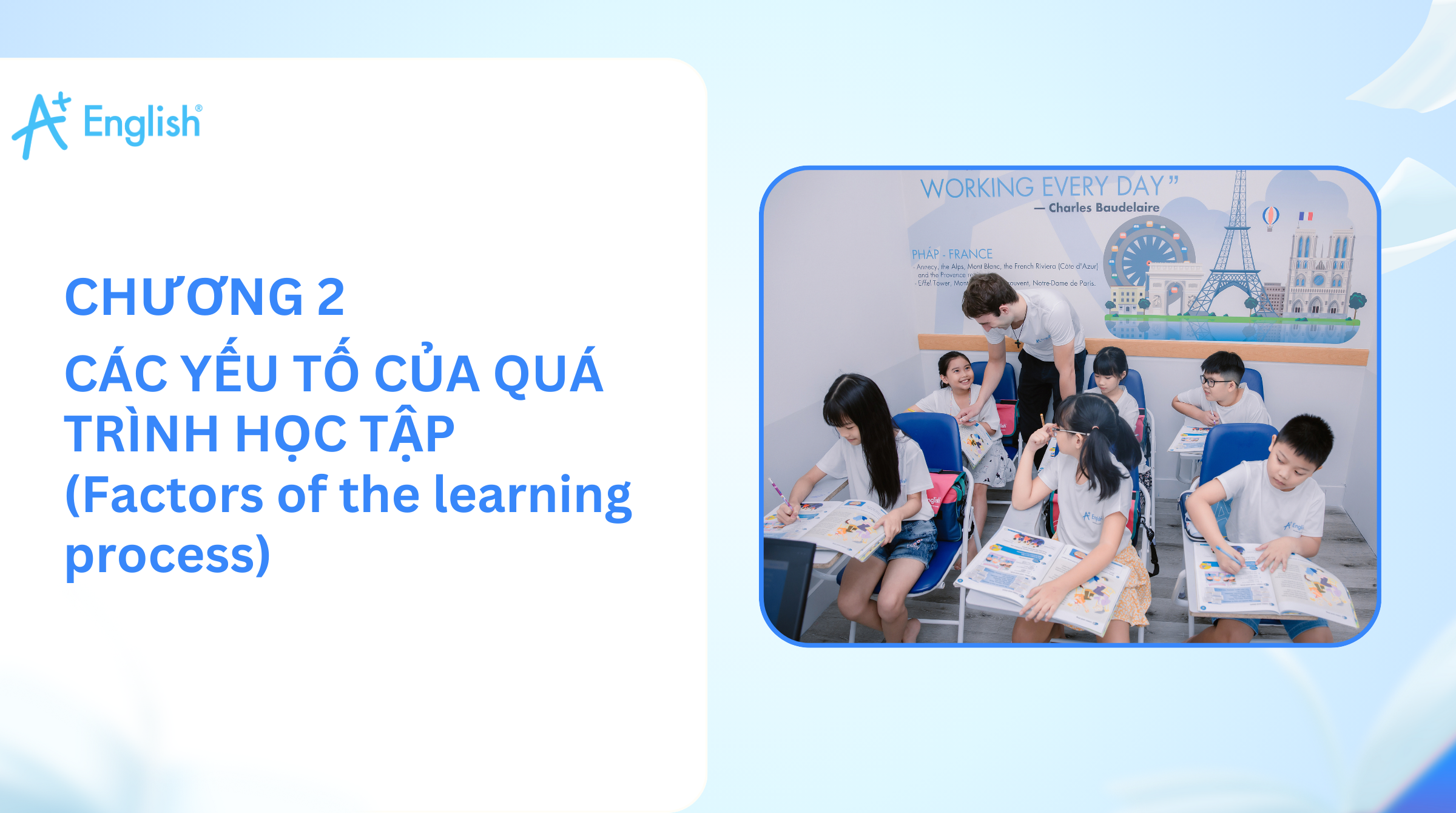 The Ultimate TESOL Guide: Các Yếu Tố Của Quá Trình Học Tập