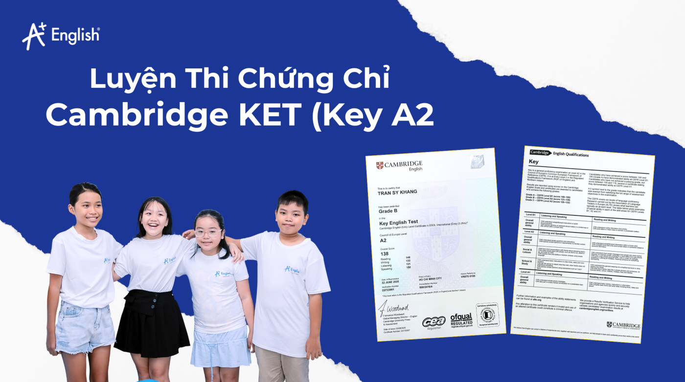 Luyện Thi Chứng ChỉCambridge KET (Key A2